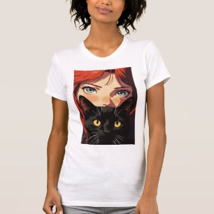 Mystic Red Illustrations-T-Shirt T-Shirt