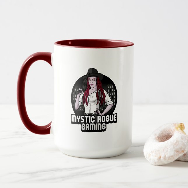 Mystic Rogue Gaming Tasse (Mit Donut)