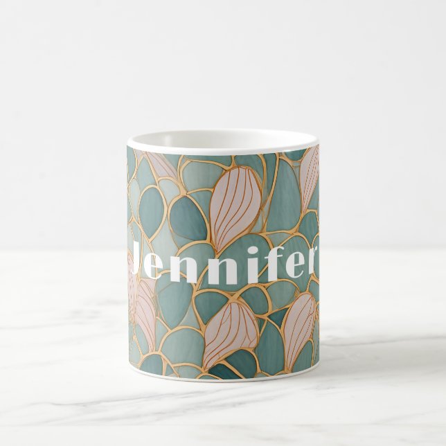 Mystic Scales: Pastel Fantasy Kaffeetasse (Mittel)