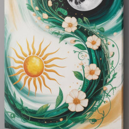 Mystic SciFi: Neo-Futuristic Branch in Space Poster