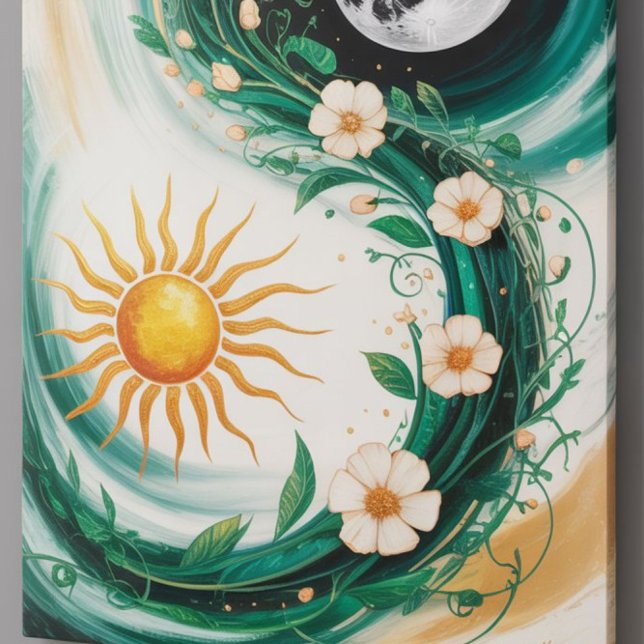 Mystic SciFi: Neo-Futuristic Branch in Space Poster (Von Creator hochgeladen)