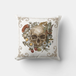 Mystic Skull Vintag Kissen