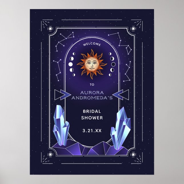 Mystic Sun Event Schild (Vorne)