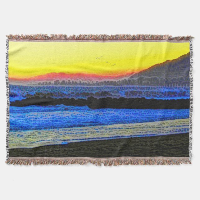 Mystic Sunset  Decke (Vorderseite)