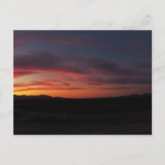 Mystic Sunset Postcard Postkarte
