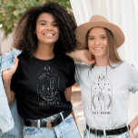 Mystic Tarot Card Junggeselinnen-Abschied Der Cove T-Shirt<br><div class="desc">Dieses Design besticht durch ein mystisches Tarot-Kartendesign mit modernen himmlischen Schriftart. Sehen Sie sich die gesamte Kollektion an,  um mehr passende Artikel zu finden!</div>