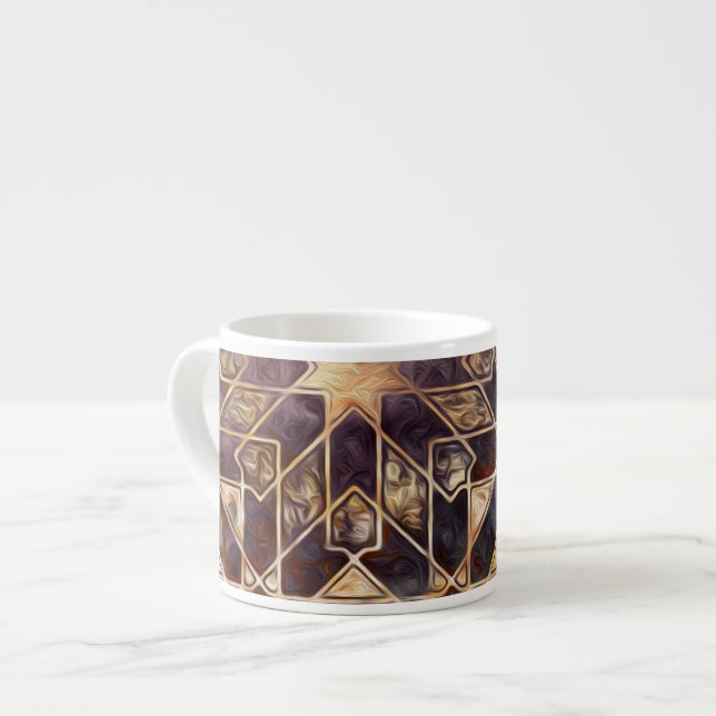 Mystic Tiles I Espressotasse (Vorderseite Links)