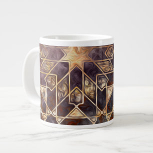 Mystic Tiles I Jumbo-Tasse
