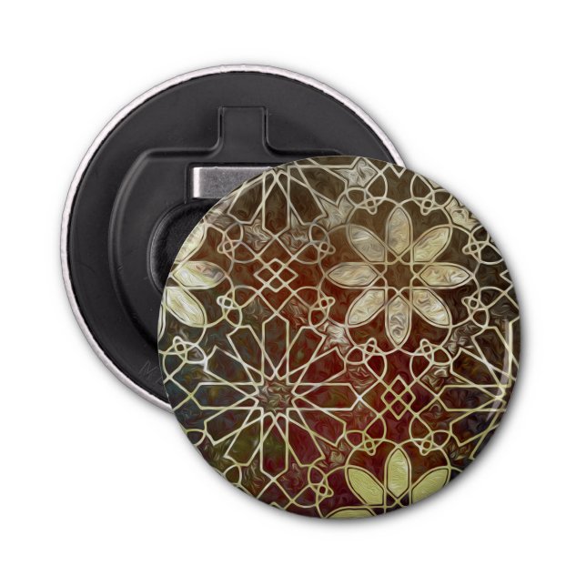 Mystic Tiles II Flaschenöffner (Vorderseite)