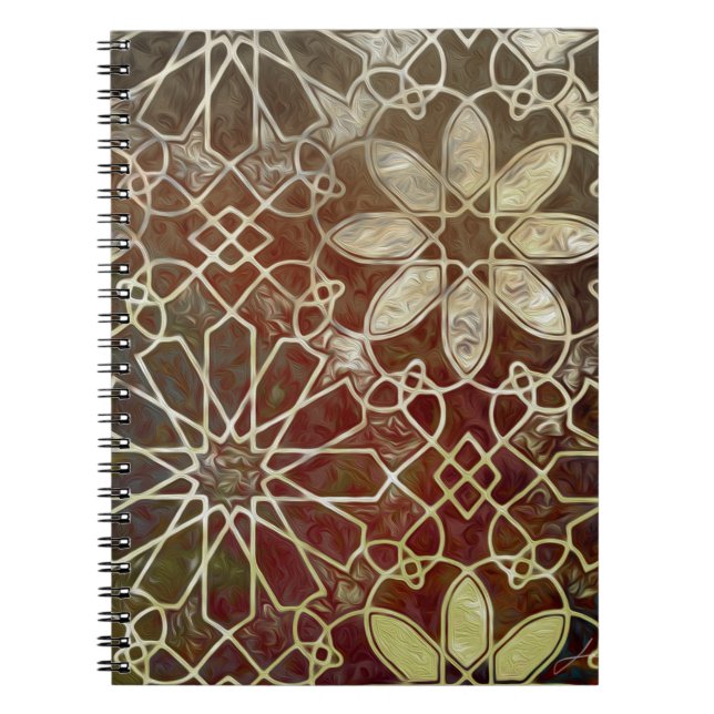 Mystic Tiles II Notizblock (Vorderseite)