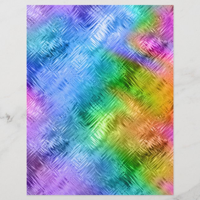 Mystic Topaz Blue Glassy Texture (Vorderseite)