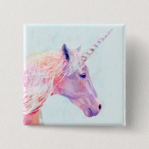 Mystic Unicorn Button