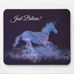 Mystic Unicorn-Silhouette Mousepad