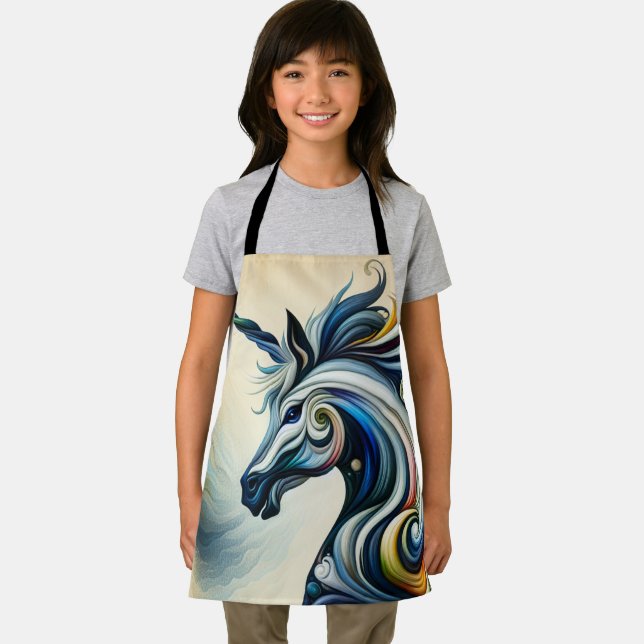Mystic Unicorn Swirl Schürze (Insitu)