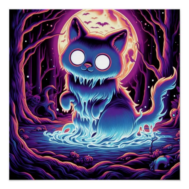 Mystic Veil Hochglanz Poster (Vorderseite)