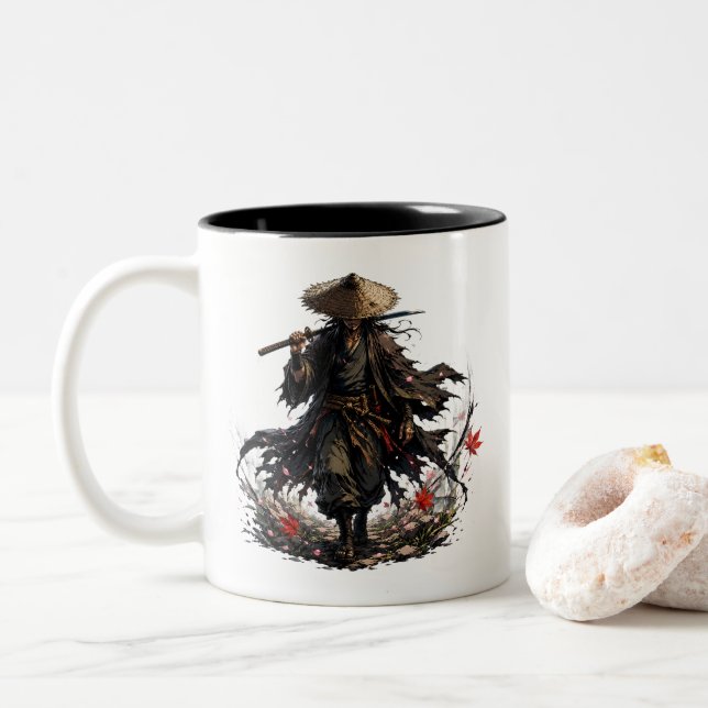 Mystic Wandering Ronin Tasse | Samurai-Krieger in  (Mit Donut)
