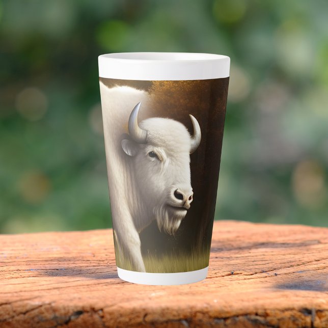 Mystic White Buffalo Milchtasse (Von Creator hochgeladen)