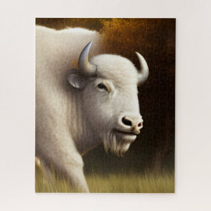 Mystic White Buffalo Puzzle
