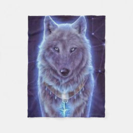 Mystic Wolf Fleecedecke