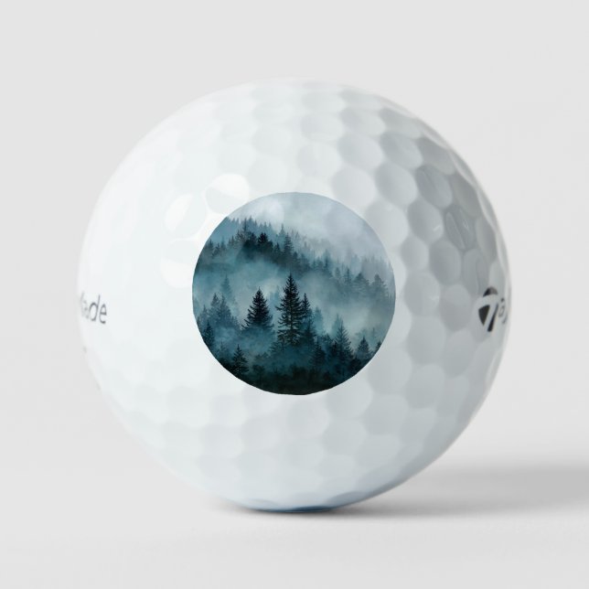 Mystic Woodland Golf Balls Golfball (Vorderseite)