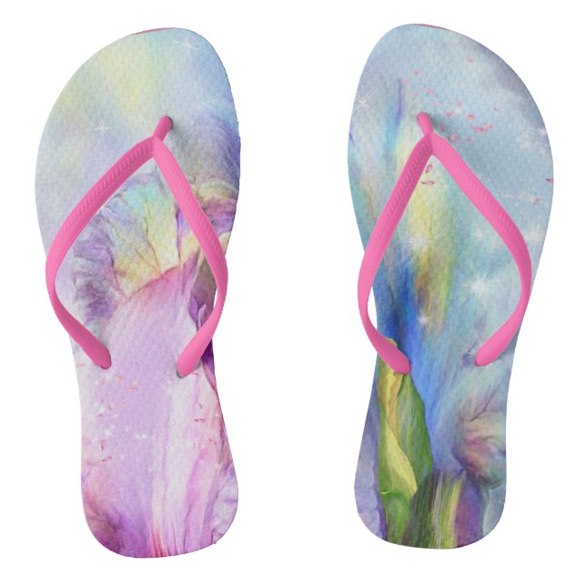 Mystical Abstrakt Flip Flops (Fußbett)