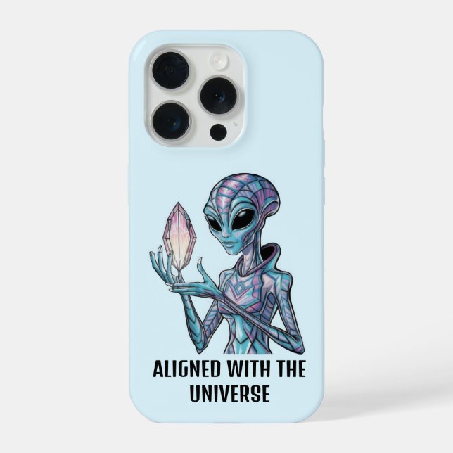 Mystical Alien Phone Case iPhone Hülle (Rückseite)