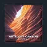 Mystical Antelope Canyon Navajo Nation Arizona Magnet<br><div class="desc">Antelope Canyon, ein Meisterwerk der Natur, ist ein Slot Canyon auf Navajo Land in der Nähe von Page, Arizona. Der Canyon, der über Millionen von Jahren durch Blitzüberschwemmungen entstanden ist, die durch den Sandstein von Navajo geschnitzt wurden, zeichnet sich durch glatte, geschnitzte Wände aus, die je nach Sonnenwinkel von warmen...</div>