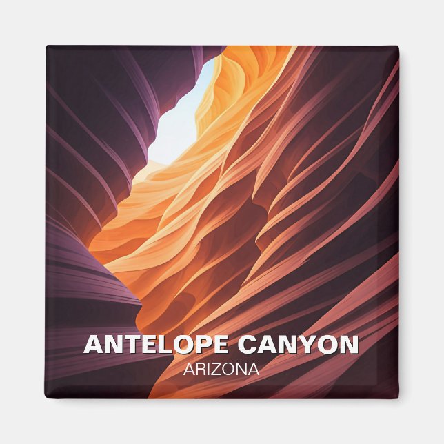 Mystical Antelope Canyon Navajo Nation Arizona Magnet (Vorne)