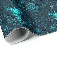 Mystical Arcane Power D&D Wrapping Paper