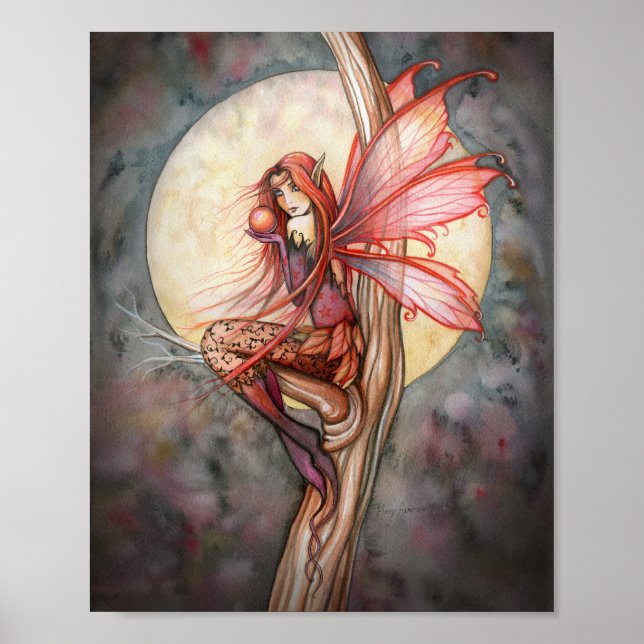 Mystical Autumn Fairy Poster (Vorne)
