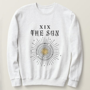 Mystical B Fortune Tarot The Sun Halloween Gothic Sweatshirt