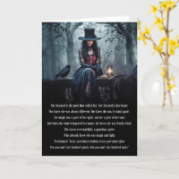 Mystical Birthday mit Raven Gothic Wicca Pagan
