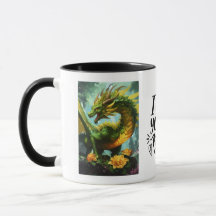 Mystical Bloom Dragon Tasse verzaubert Ihren Kaffe