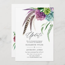 Mystical Boho Succulent Wedding Update