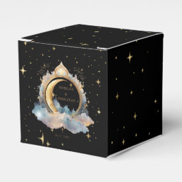 Mystical Celestial Moon Wedding Geschenkschachtel