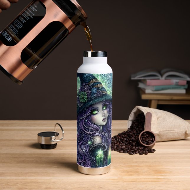 Mystical Celestial Witch Trinkflasche (Kaffee)