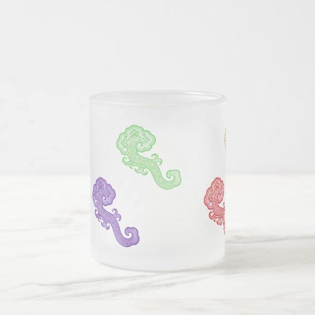Mystical Cloud Creature Mug Mattglastasse (Mittel)