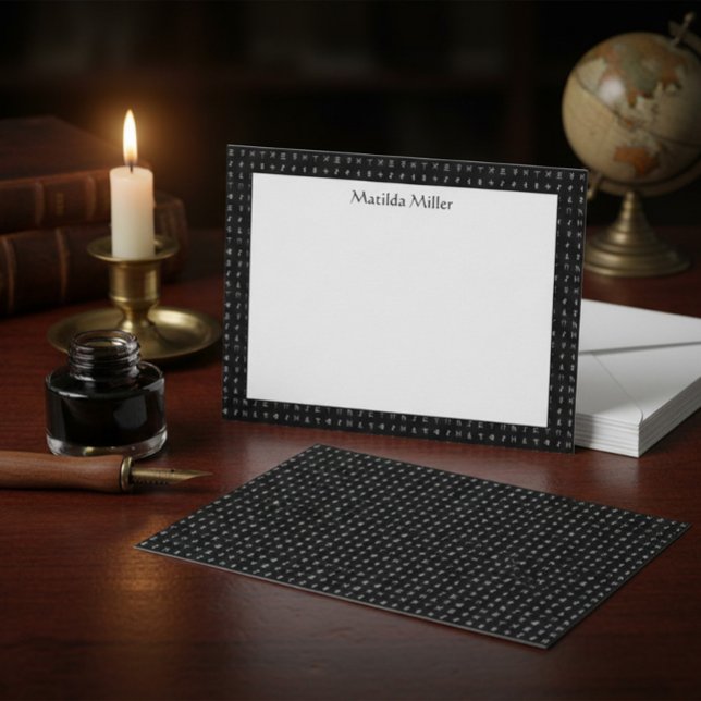 Mystical Custom Stationery Mitteilungskarte (Von Creator hochgeladen)