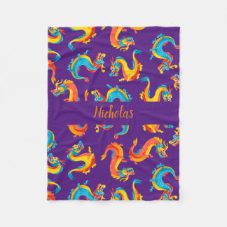 Mystical Dragon Blanket für Fantasy Liebhaber Fleecedecke