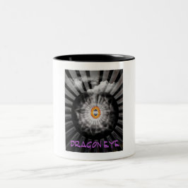 Mystical Dragon Eye Zweifarbige Tasse