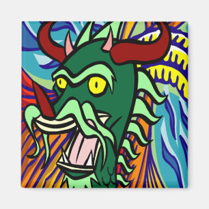 Mystical Dragon Magnet