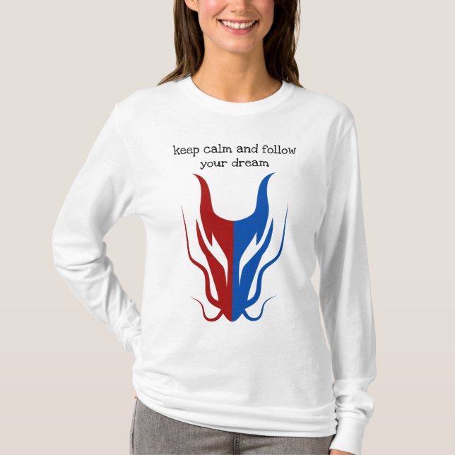 Mystical Dragoon Fantasy T-Shirt (Vorderseite)