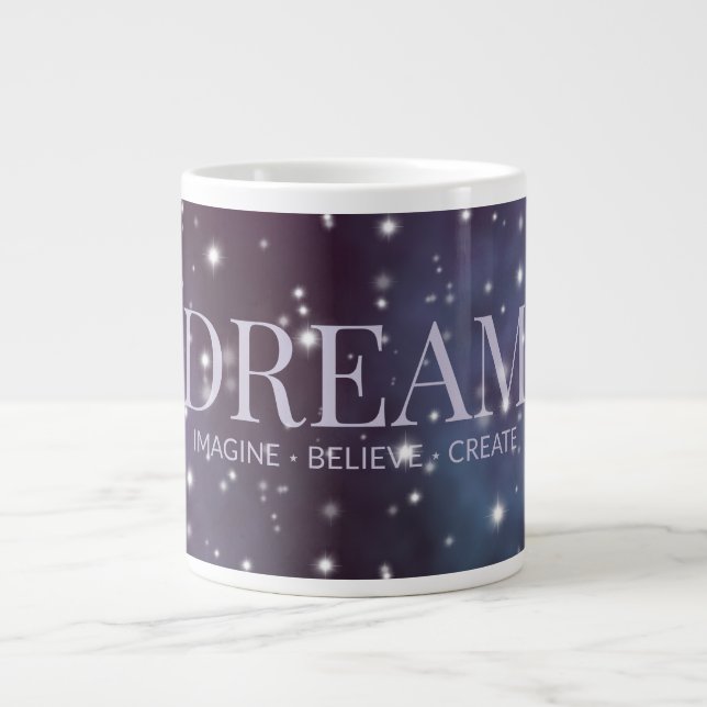 Mystical Dream Dusty Violet Jumbo-Tasse (Vorderseite)