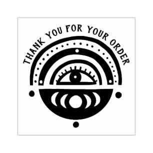 Mystical Eye Boho Order dank Personalisierter Cust Gummistempel