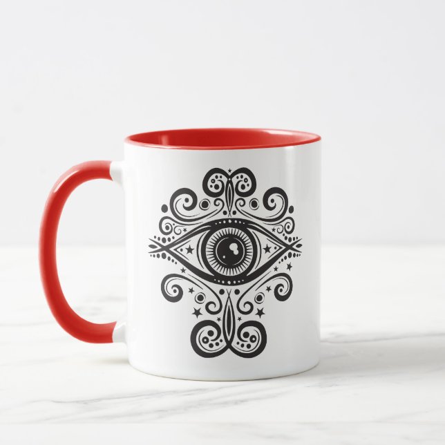 Mystical Eye Coffee Tasse (Links)