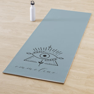 Mystical Eye Personalisiert Yoga Mat Yogamatte