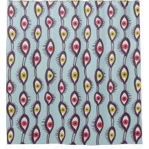 Mystical Eyes Pattern - Psychedelisches Trippy-Des