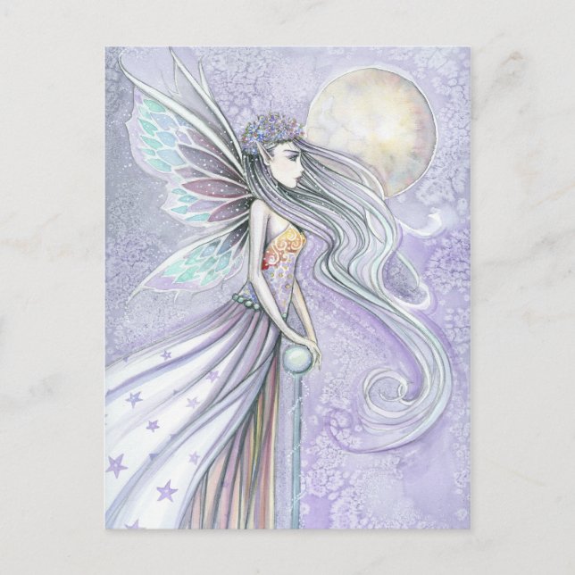 Mystical Fairy Postcard von Molly Harrison Postkarte (Vorderseite)