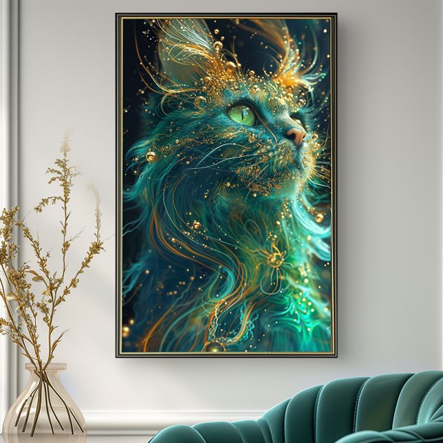 Mystical Feline Poster (Von Creator hochgeladen)