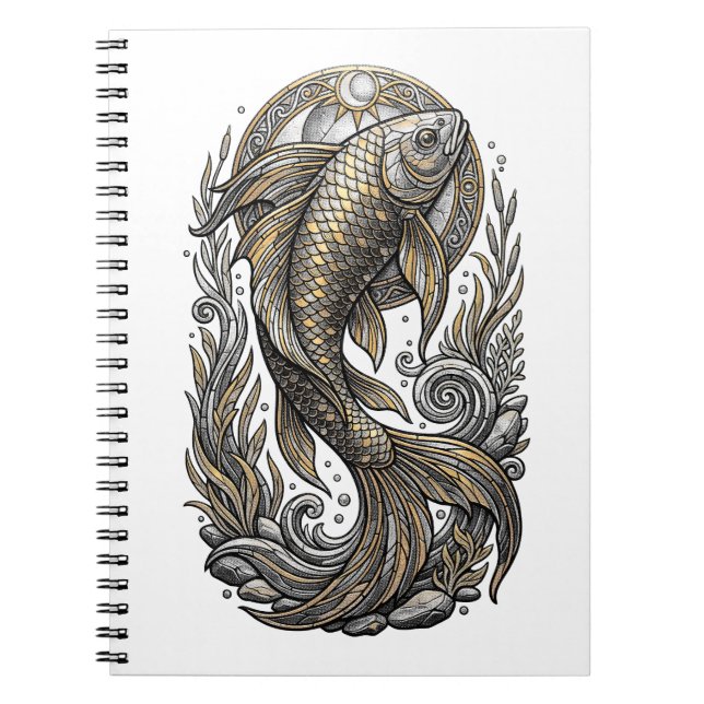 Mystical Fish Notizblock (Vorderseite)